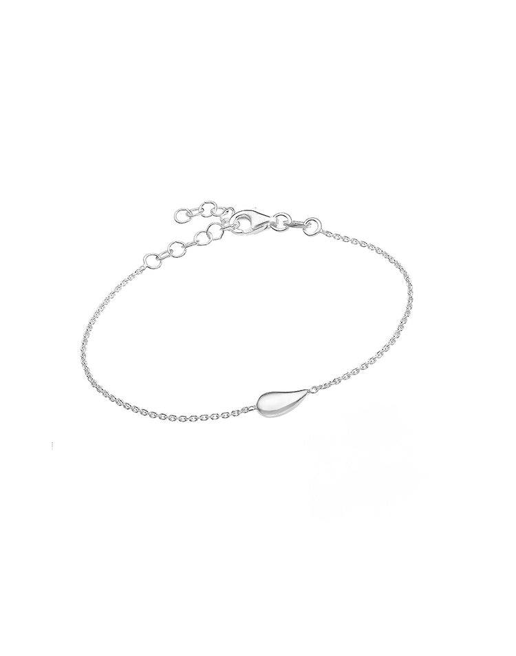 Drop Armband, silver