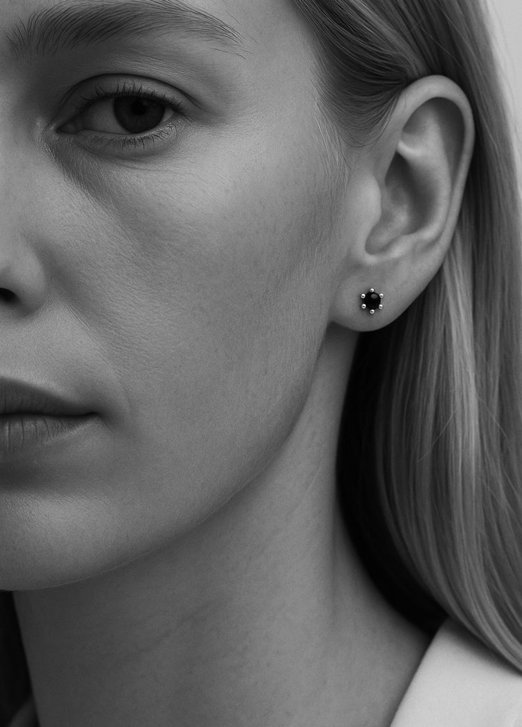 Julie Diamantohrringe, Schwarzen Diamanten