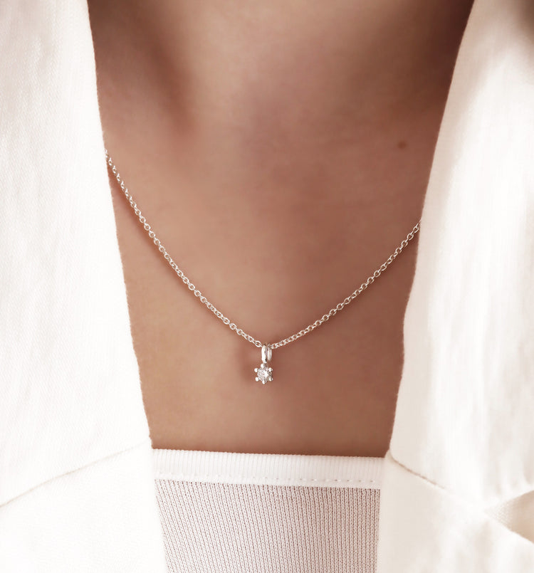 Julie Diamanthalsband 0,10 ct