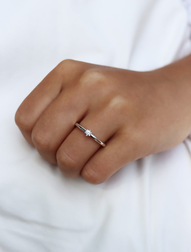 Julie Diamantring 0,10 ct.