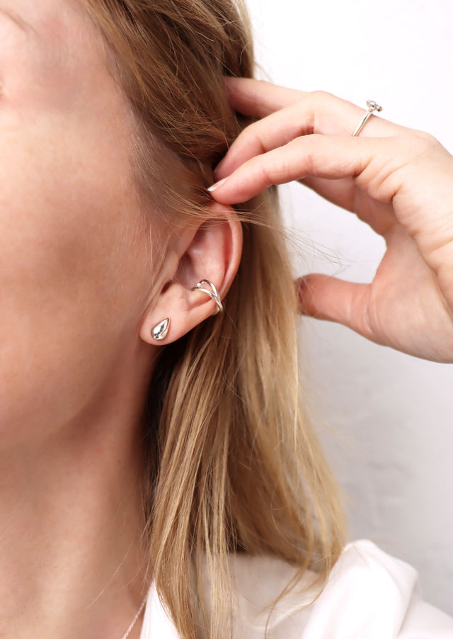 Drop Silberohrringe | 925 Silber