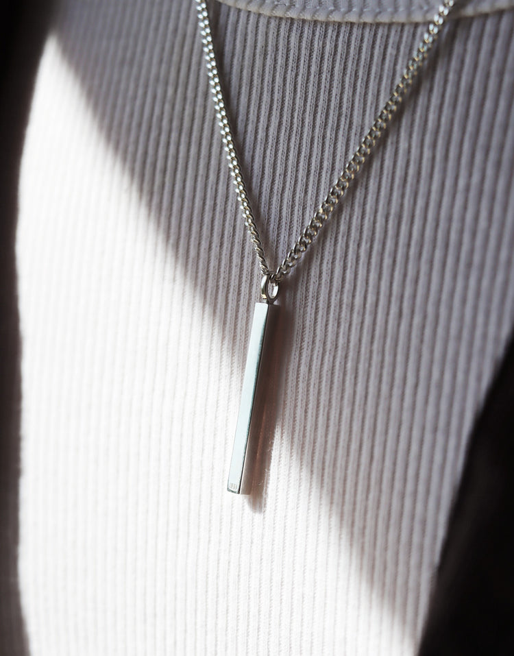 Mila Man Linear Halsband | 925 silver