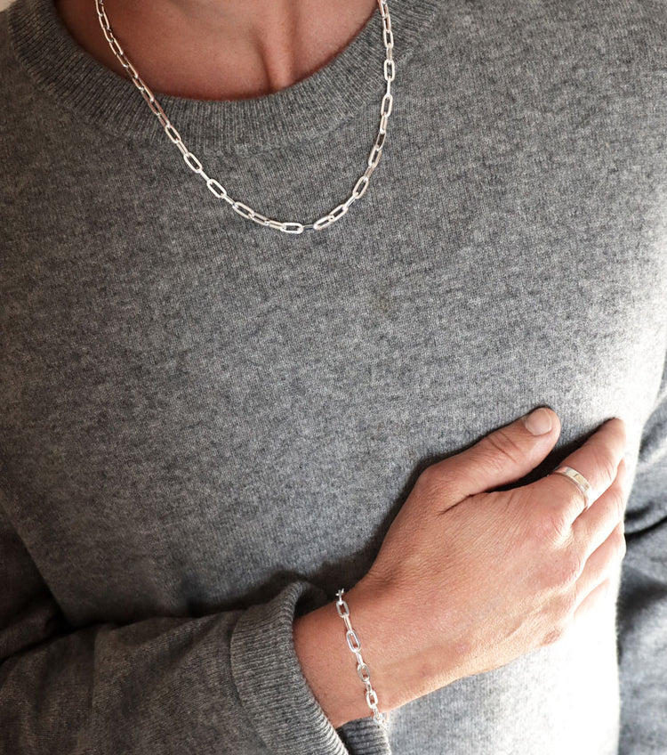 Mila Man Kedja halsband, Herr