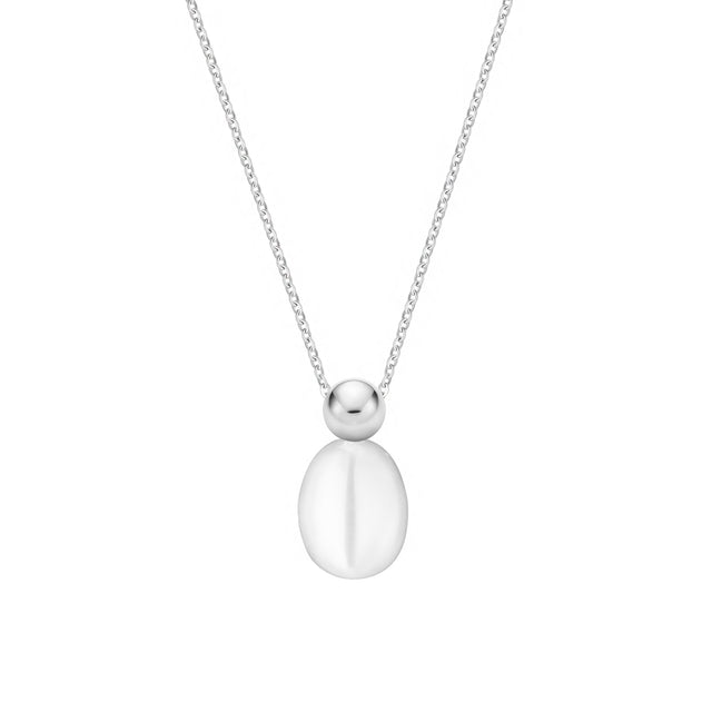 Bubble Pearl Halsband | 925 silver & sötvattenspärla