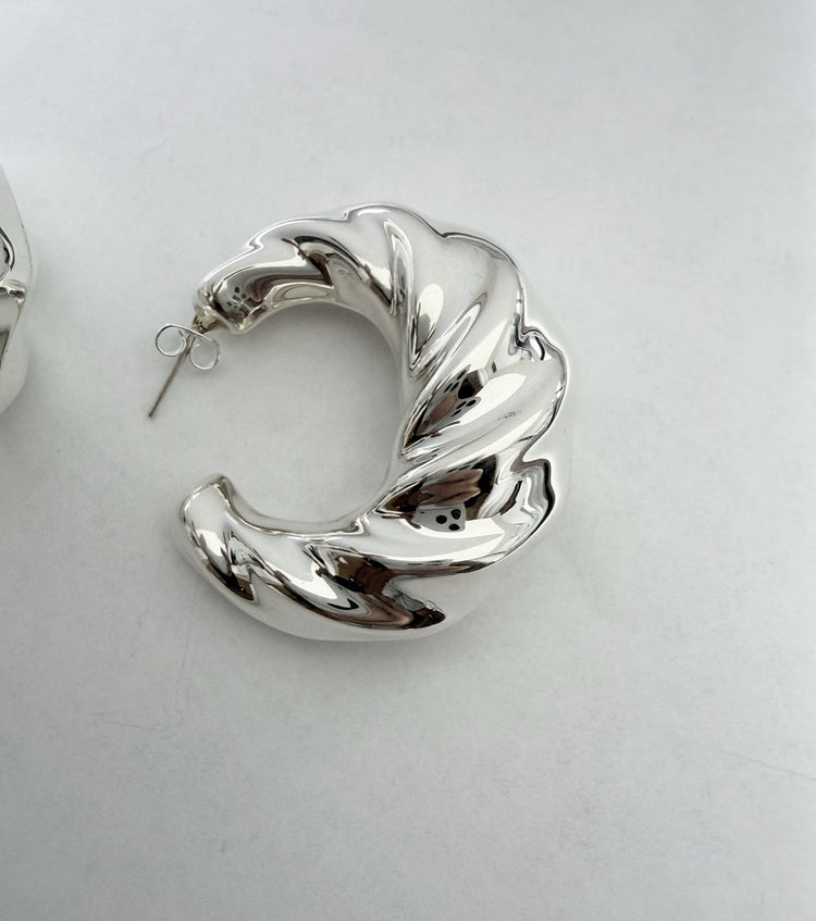 Sample Sale Baguette örhängen | 925 silver