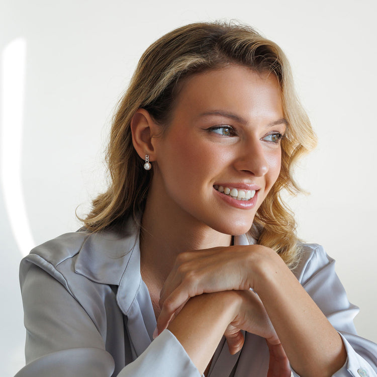 Pearl Chain Örhängen