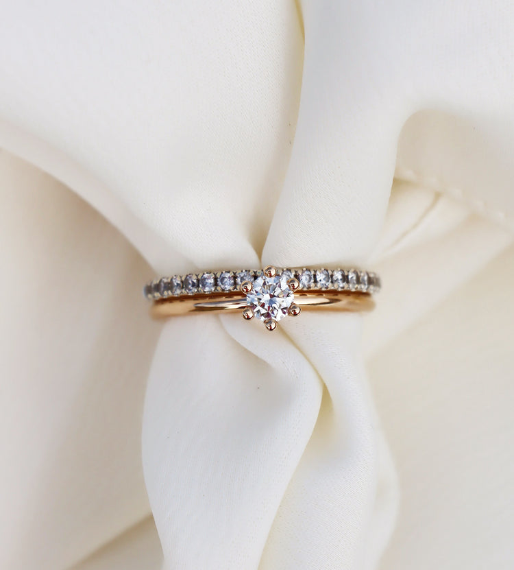 Julie 0.25 ct diamond ring, Wedding / Engagement ring | 18k. gold