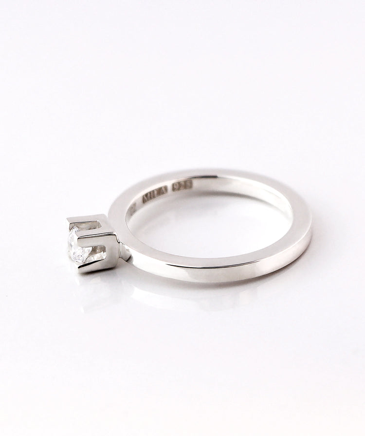 Monet 0,25 ct + Sienna Diamantringe | Trau- & Verlobungsringe Paar