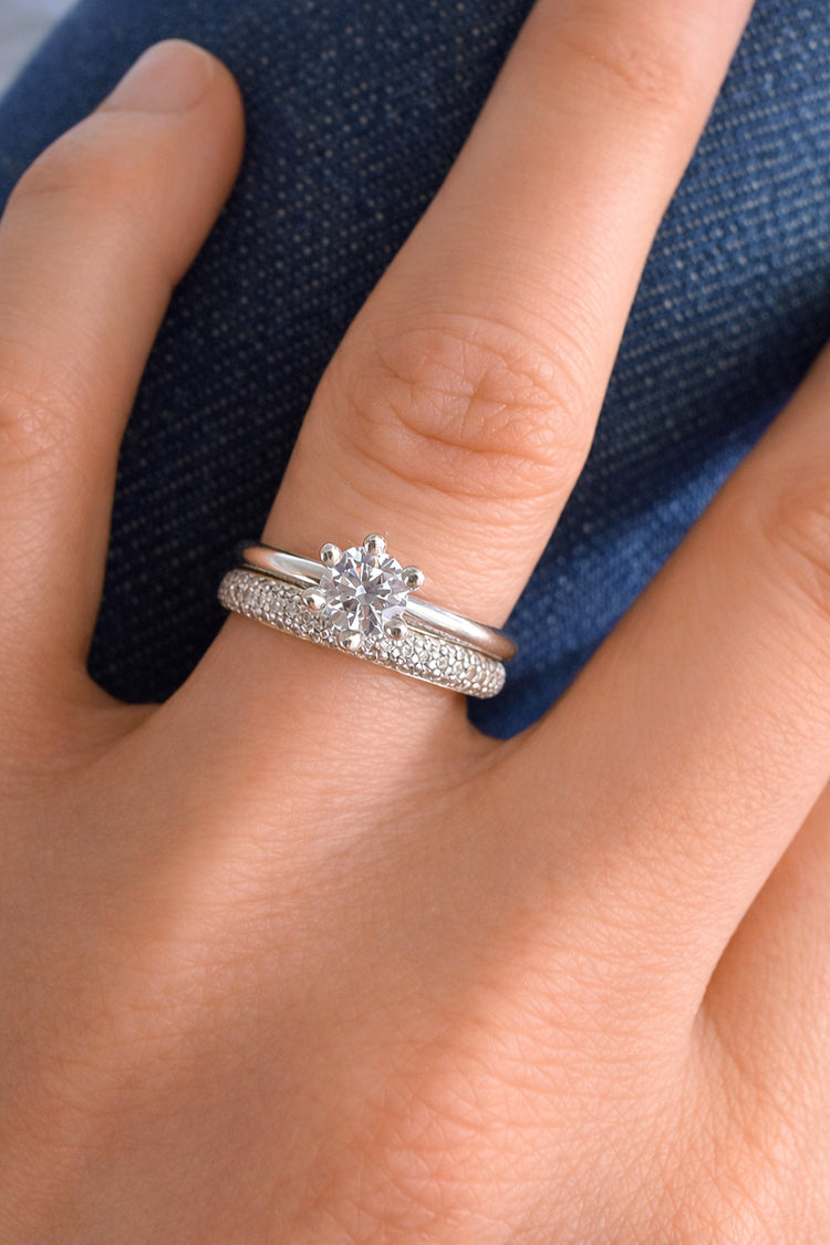 Julie 0,5 ct diamantring, Vigsel / Förlovningsring