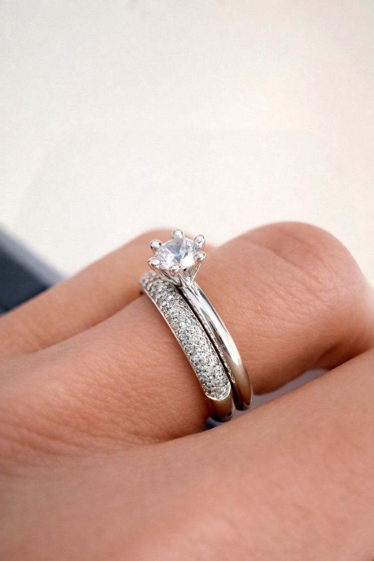 Julie 0,5 ct diamantring, Vigsel / Förlovningsring