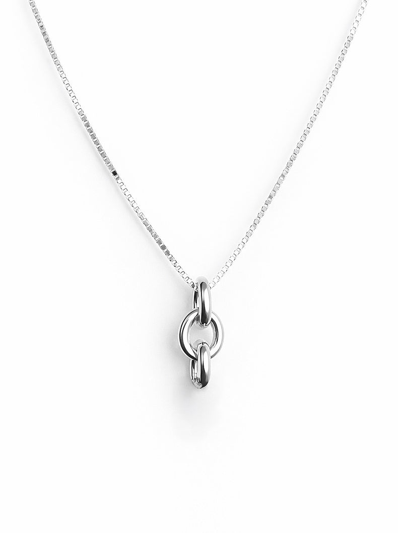 Chunky 12 mm Links Halsband | 925 silver
