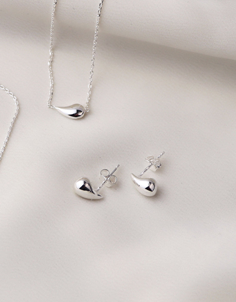 Drop Silverörhängen