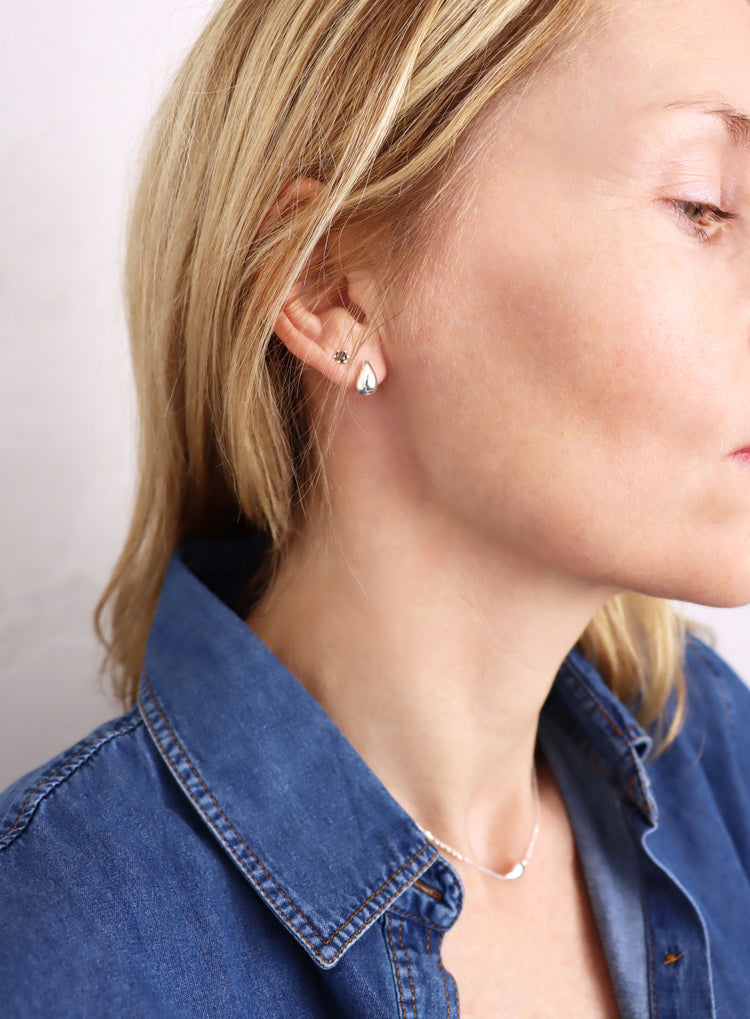Drop Silverörhängen | 925 silver
