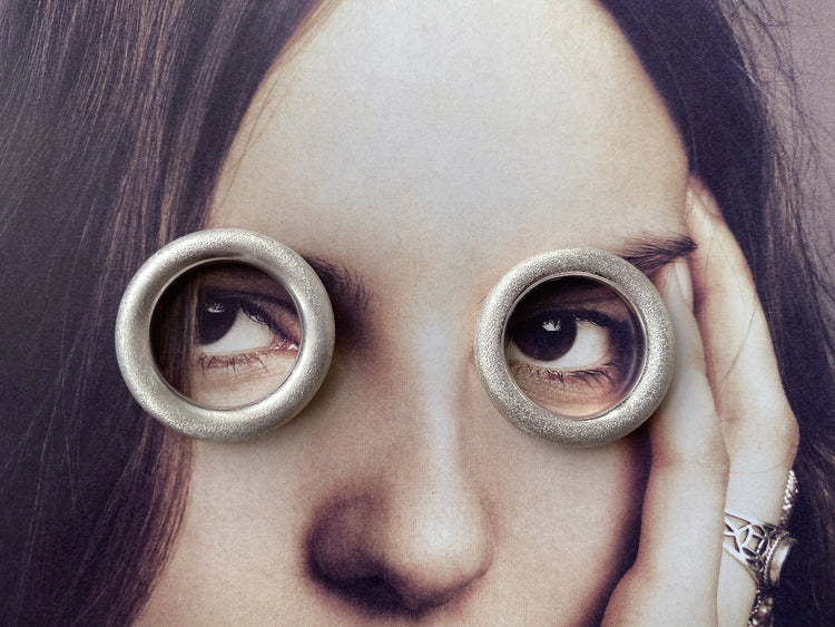 Mila Combo Silverring 4 mm, Frost | 925 silver