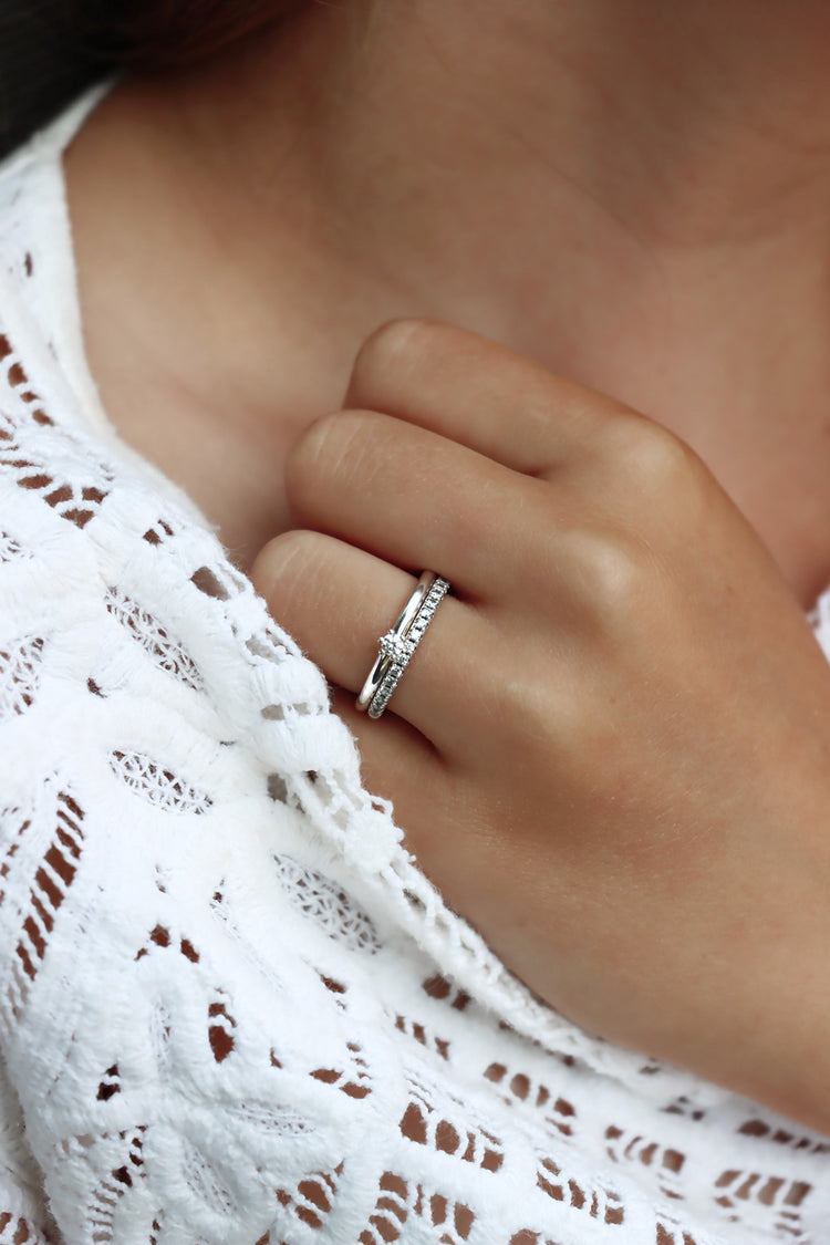 Julie Diamantring 0,10 ct.