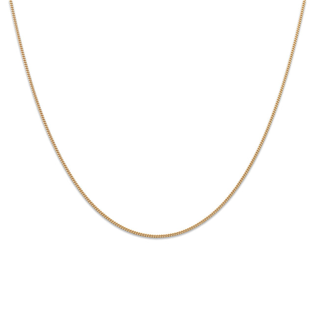 KEDJA Pansar 18k. guld, 50 cm - Mila Silver