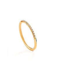 Elise Alliansring 0.27 ct diamant, Vigselring / Förlovningsring | 18k. guld