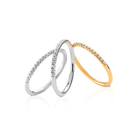 Elise Alliansring 0.27 ct diamant, Vigselring / Förlovningsring | 18k. guld