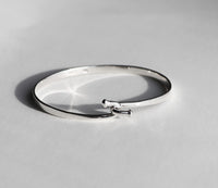 Silver bangle i 925 silver
