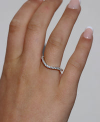 Monet + Line Ring-Set | Ehering & Verlobungsring