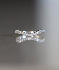Monet + Line Ring-Set | Ehering & Verlobungsring