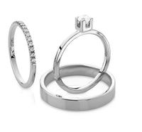 Monet 0,25 ct. diamant / Solitärring Vigsel / Förlovningsring