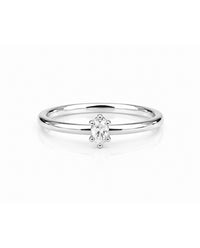 June 0,25 ct oval diamant, Vigsel / Förlovningsring