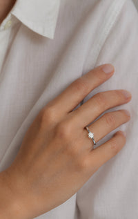 Julie 0,5 ct diamant, Solitärring Vigsel / Förlovningsring