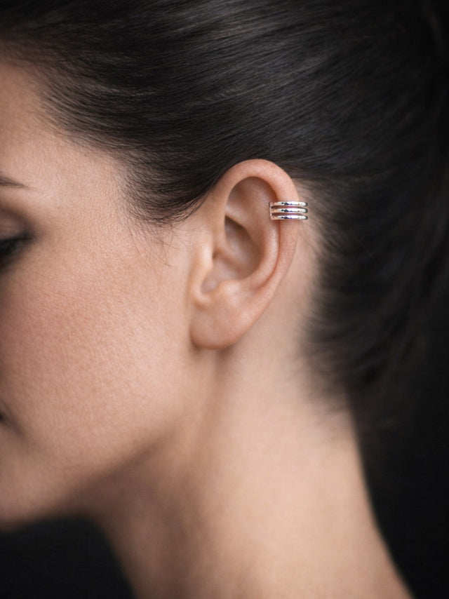 Linjer ear cuff | 925 silver