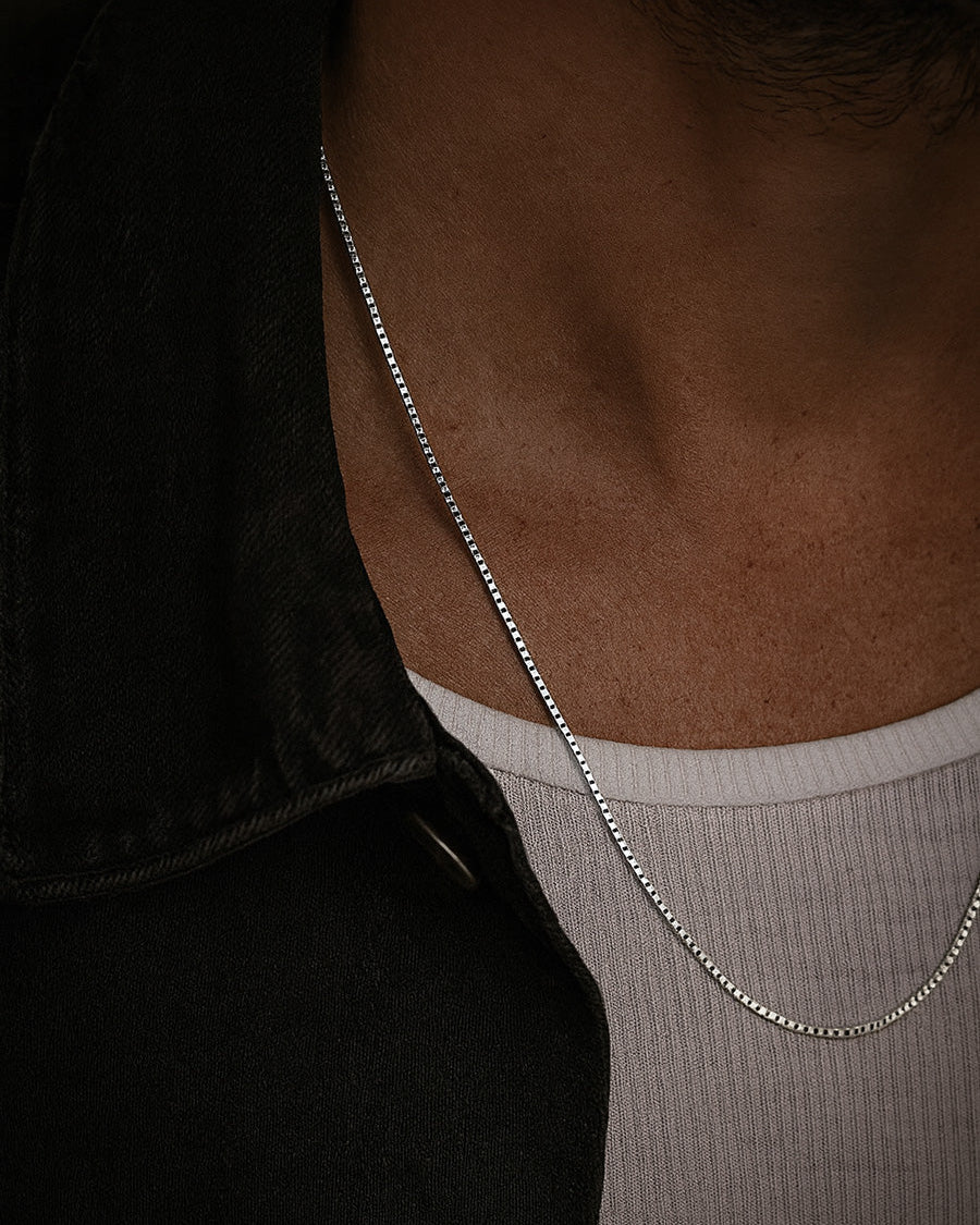 Men's chain necklace | Venezia chain 1.5 mm | Mila Silver