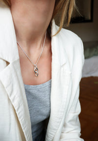Chunky Link 12 mm, Halskette silber