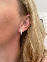 Sparkling Stones vs. Pearl Hoops, örhängen