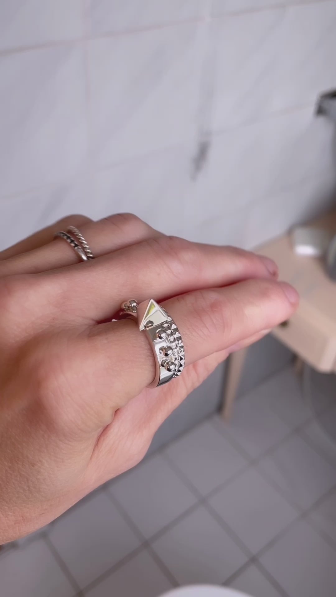 SALE Yes I Am Silver Ring