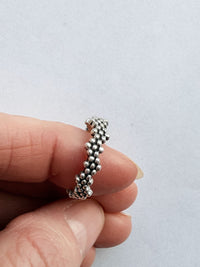 Sample Sale Dotted ring | 925 silver