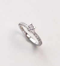 Monet + Line Ring-Set | Ehering & Verlobungsring