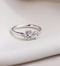 Celine Diamantring 0,36 ct,  Vigselring / Förlovningsring | 18k. vitguld