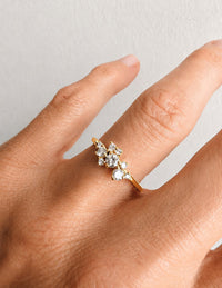 Celine Diamantring 0,36 ct,  Vigselring / Förlovningsring | 18k. guld