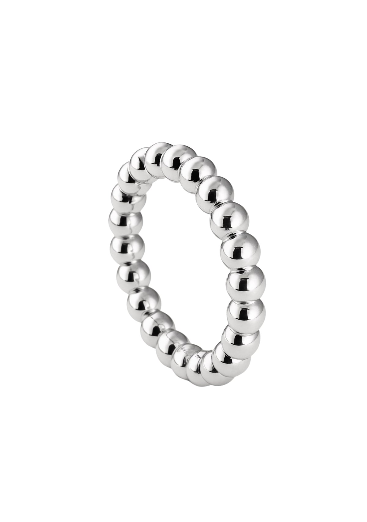 Bubble Silberring, 4 mm | 925 Silber