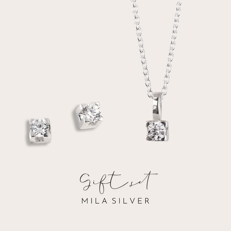 Gåvoset | Monet Diamanthalsband och Diamantörhängen