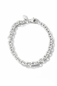 Chunky Chain Armband kedja 6 mm | 925 silver