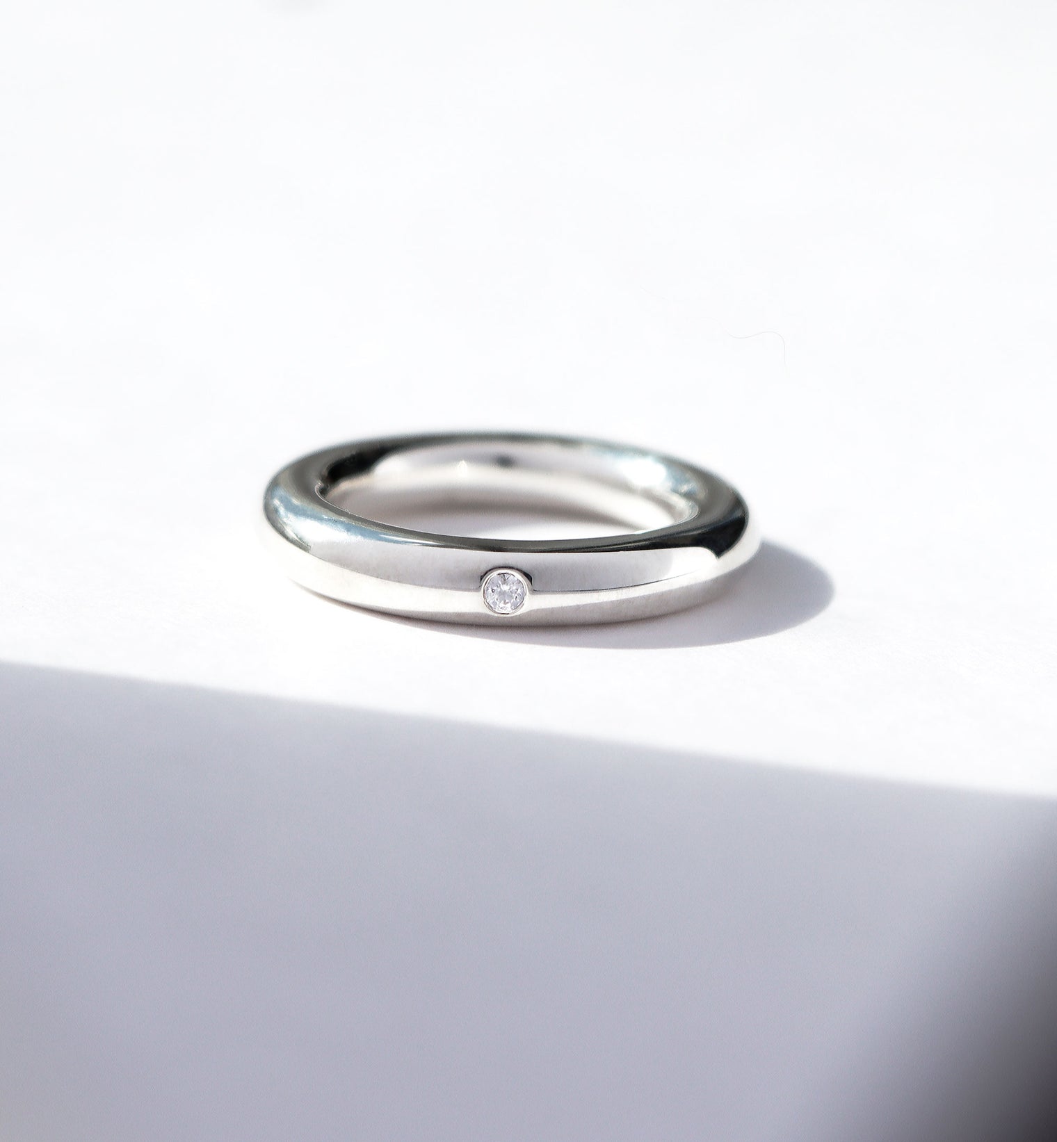 Noelle Star Diamond Ring stack