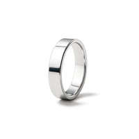 Herren Ehering/Verlobungsring, Silberring 5 mm