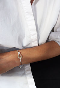 Selma Bangle armband | 925 silver