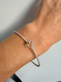 Sample Sale Twisted Bangle armband | 925 silver