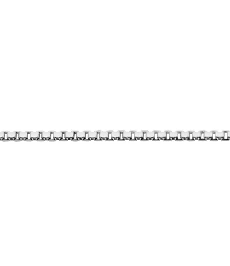 KEDJA Venezia silver, 0,8 mm, 60 cm - Mila Silver